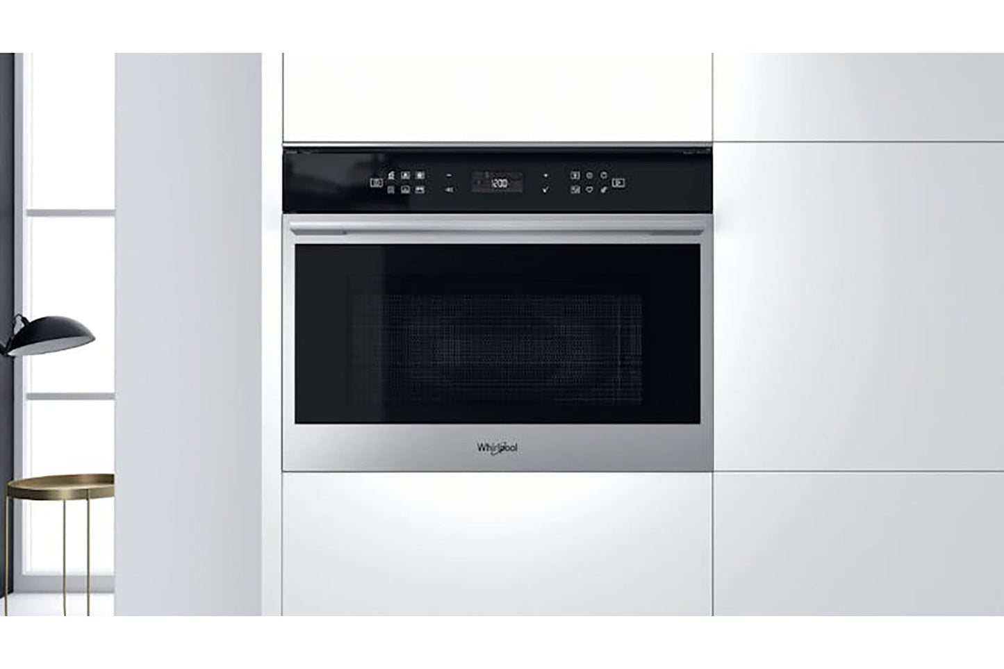 Whirlpool 40L 900W Built-in Combination Microwave Oven| W7MW461UK | Stainless Steel