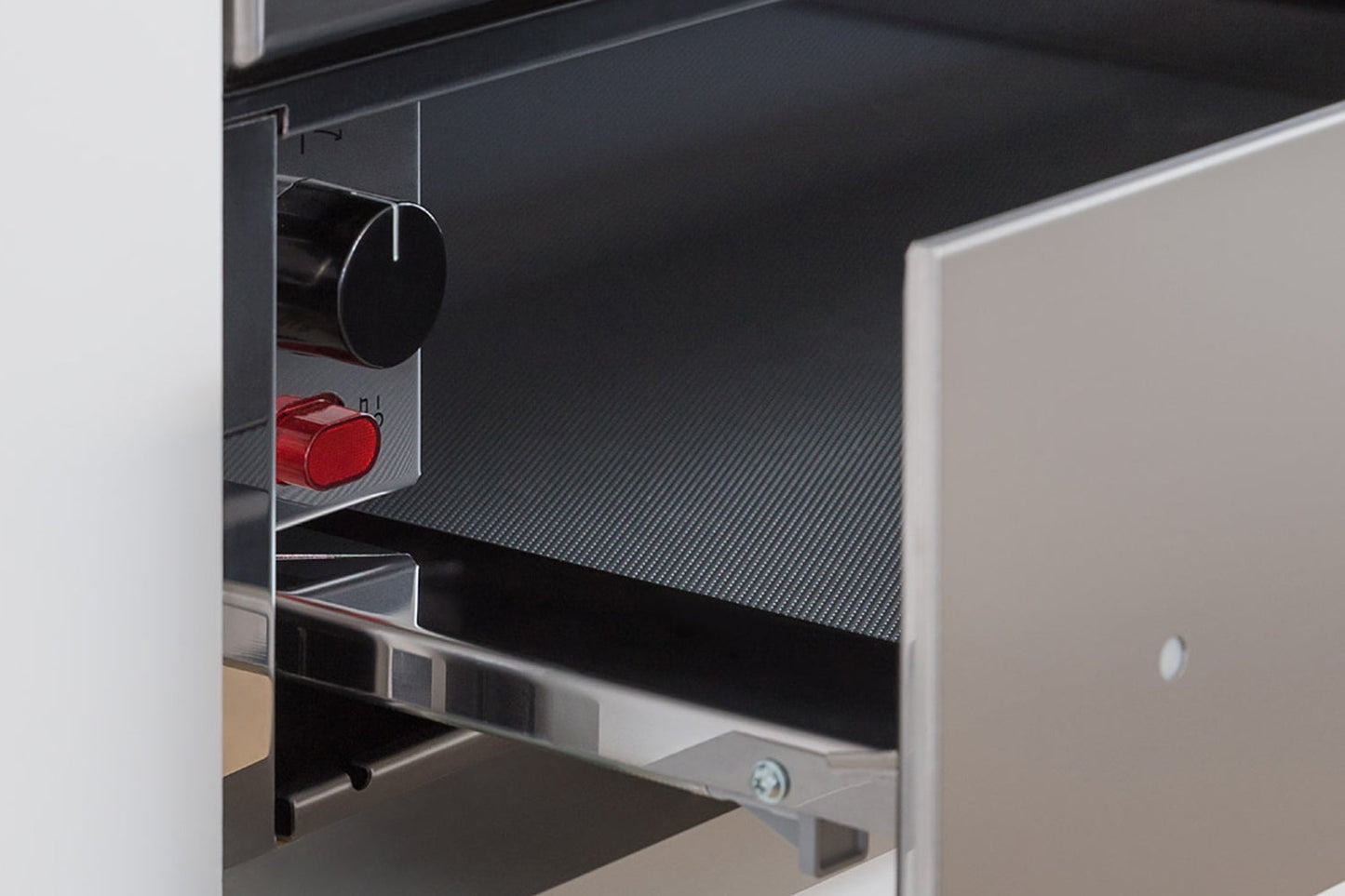 Bertazzoni 60cm Modern Series Built-in Warming Drawer | WD60B | Black Glass