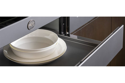 Bertazzoni 60cm Modern Series Built-in Warming Drawer | WD60B | Black Glass