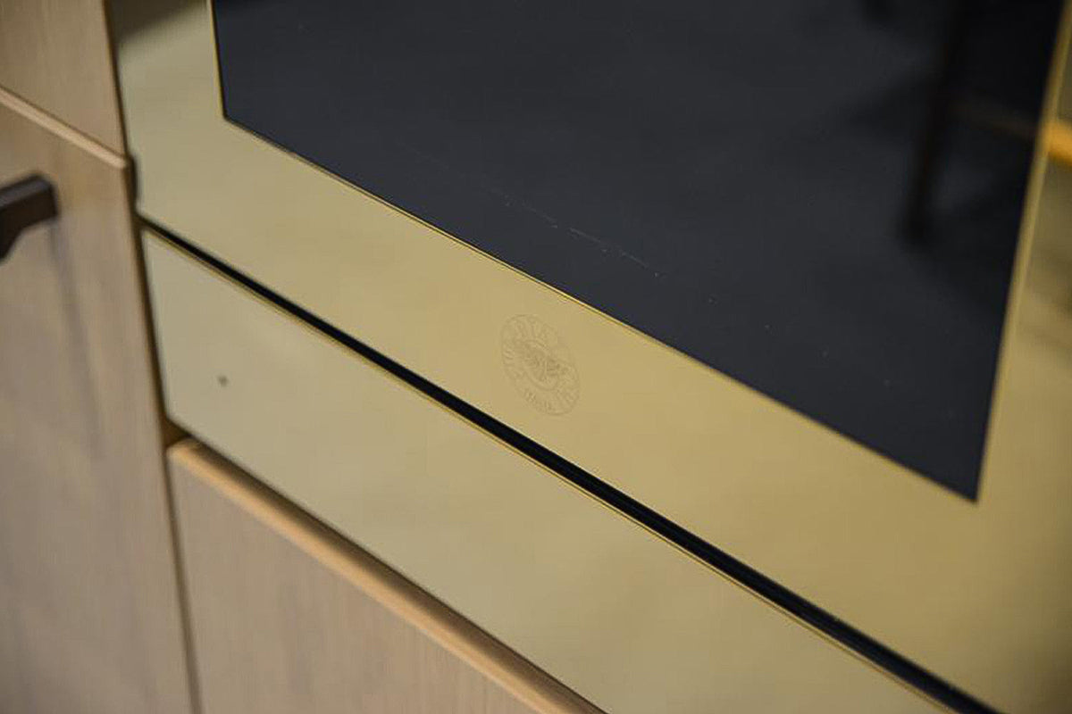 Bertazzoni Modern Series Warming Drawer | WD60G | Mirror Gold