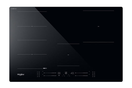 Whirlpool 77cm Built-in Induction Hob with Clean Protect | WFS1577CPNE | Black