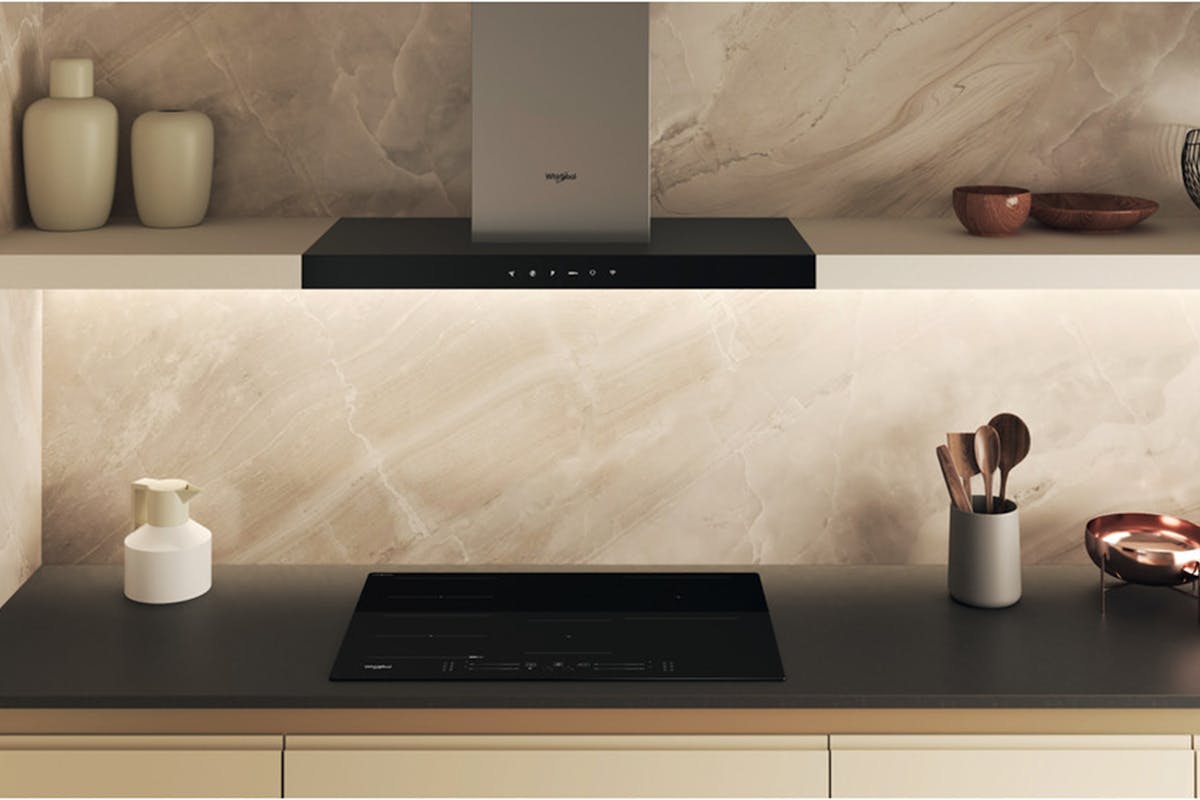 Whirlpool 77cm Built-in Induction Hob with Clean Protect | WFS1577CPNE | Black