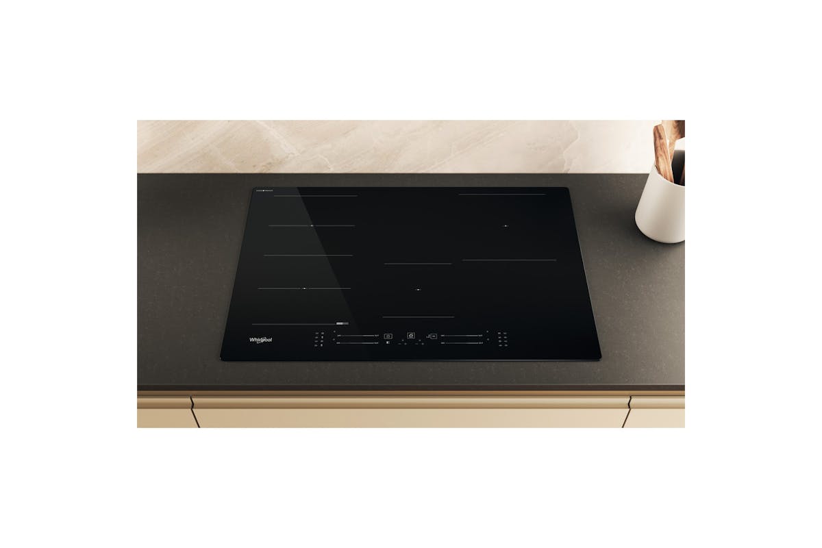Whirlpool 77cm Built-in Induction Hob with Clean Protect | WFS1577CPNE | Black