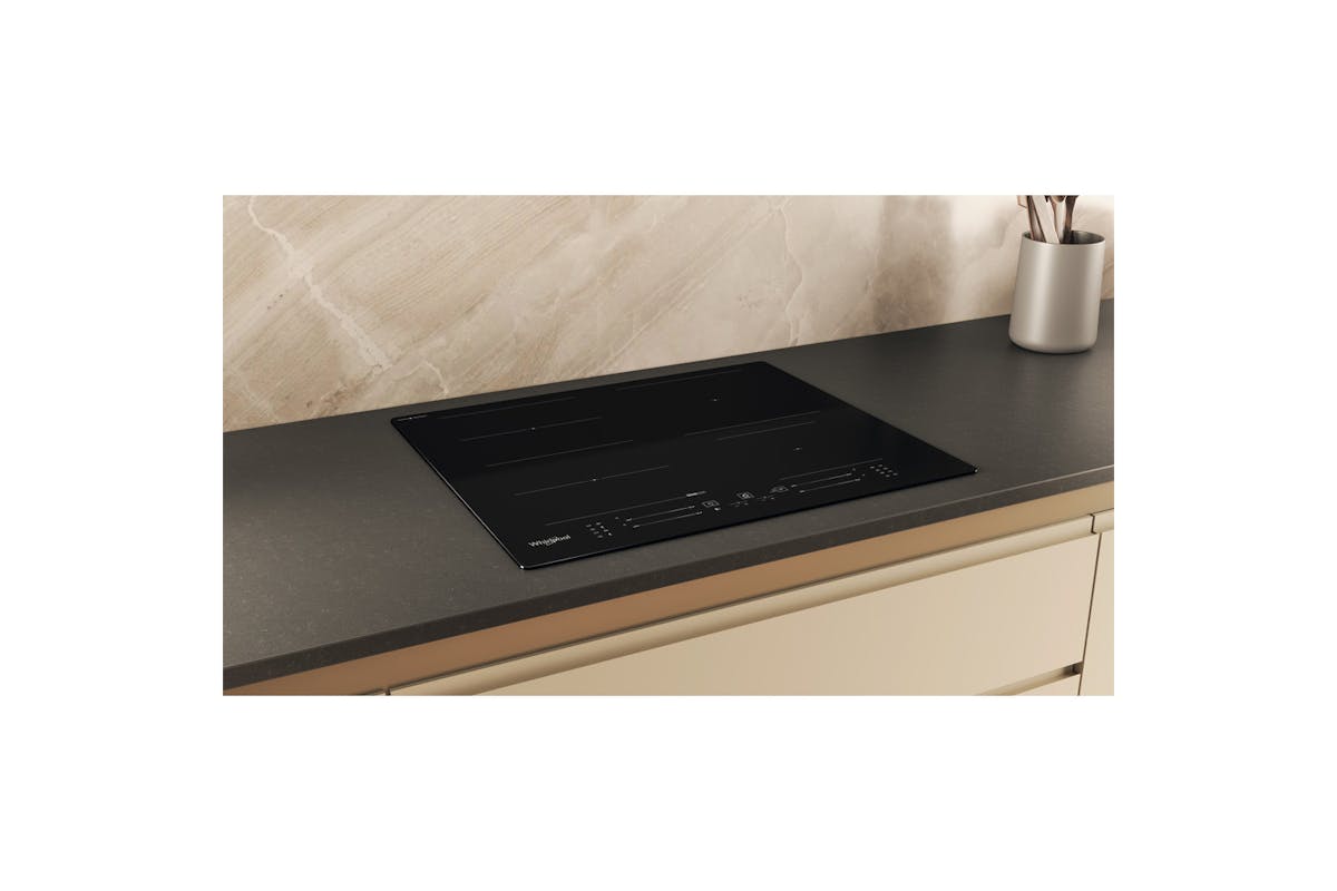 Whirlpool 60cm Built-in Induction Hob with Clean Protect | WFS3660CPNE | Black