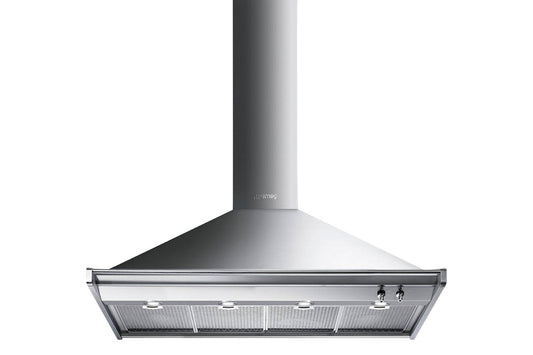Smeg 120cm Chimney Hood | KD120HXE | Stainless Steel
