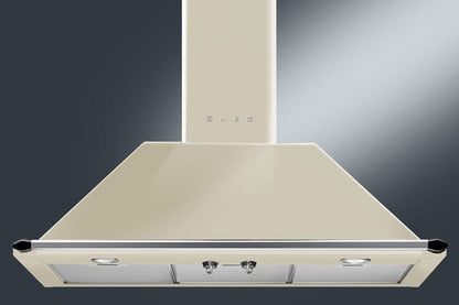 Smeg 90cm Chimney Hood | KT90PE | Cream