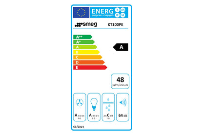 Smeg 100cm Victoria Aesthetic Chimney Hood | KT100PE | Cream