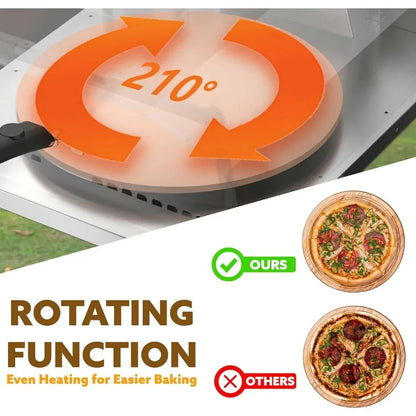 Everything Pizza Ovens -  Fuoco 12" Portable Wood Fired Pizza Oven Kit